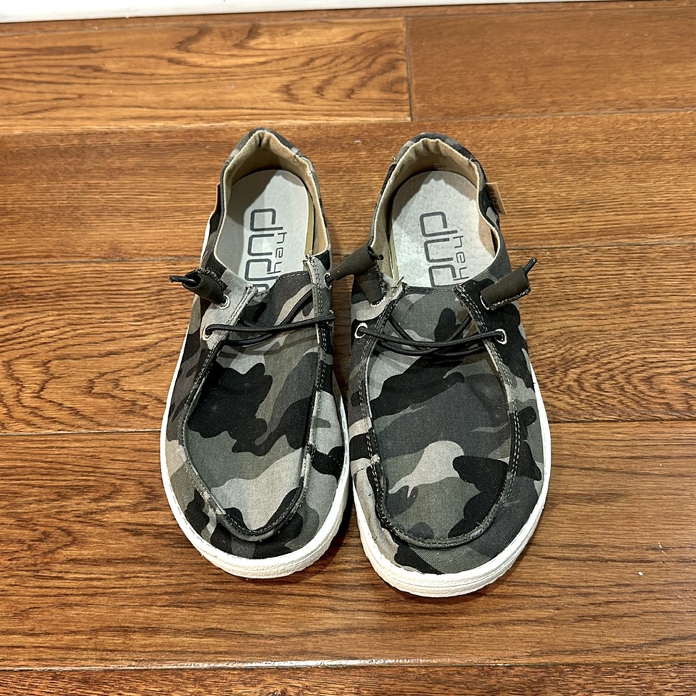 Woman’s size 7 Hey Dude slip ons